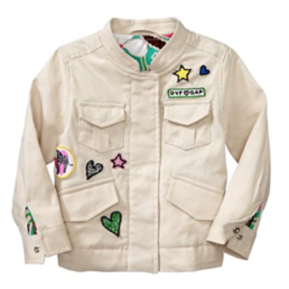 BNWT!  Diane Von Furstenberg DVF x Baby Gap size 4Y Girls Blazer with Bag - Picture 1 of 5